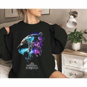 Black Panther 2 Wakanda Forever Shirt, Black Panther New Movie Sweatshirt
